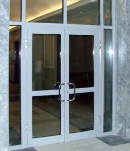 Алюминиевая дверь 900×2000 мм. GFTD11207