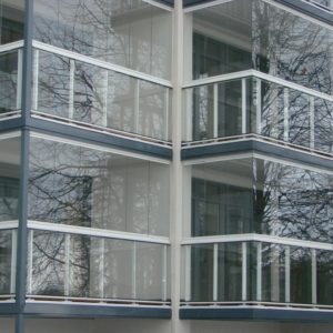 Алюминиевый витраж для балкона GFV8566