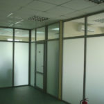 Стационарная алюминиевая перегородка GFTD615