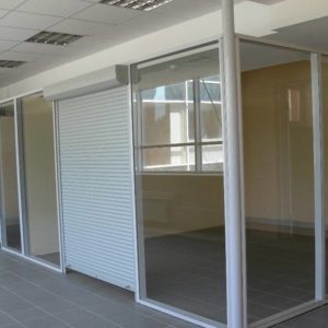 Торговая алюминиевая перегородка